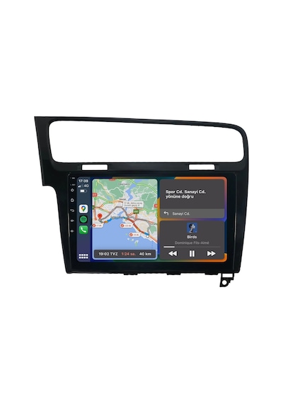 Volkswagen Golf 7 Android Multimedya Sistemi Crv-4572xd Siyah 20