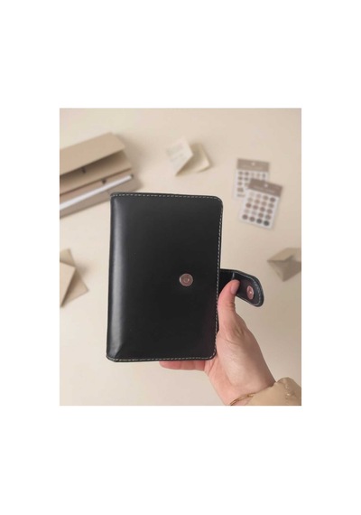 Bütçe Planlayıcı Manyetik Ajanda -siyah Sticker Ve Challenge Hediyeli