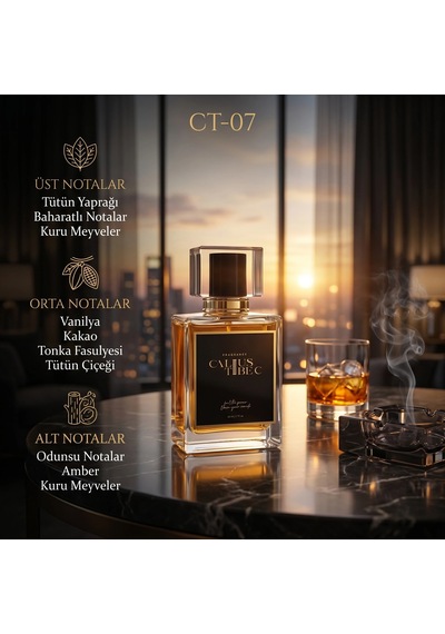 Calius Tibec Ct-07 Unisex Parfüm EDP 50 ML