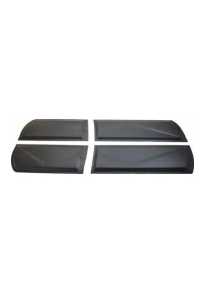 2005-2010 Ni Ssan Navara D40 Jumbo Kapi Gövde Kaplama Kabartma 4 Parça Set