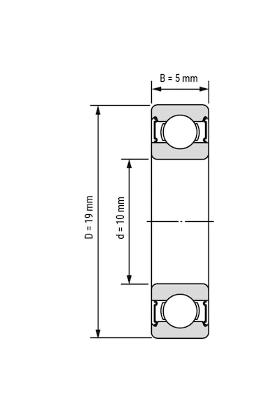 6801 2rs Rulman 12x21x5 10 Adet 10 Adet