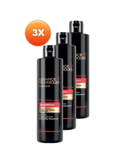 Avon Advance Techniques Reconstruction Onarıcı Şampuan 3 x 400 ML