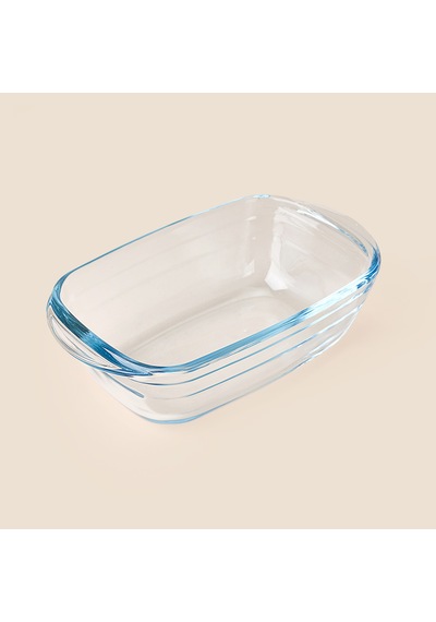 Glass Granada Cam Fırın Kabı - 17x5 Cm Çok Renkli