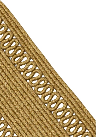 Jutty Hasır Görünümlü Jüt Dokuma Oval Natural Örgü Dekoratif Runner 25x90cm Mutfak Salon Masa Örtüsü Naturel