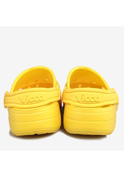 Vicco Didim Jıbbıtz Aksesuar Hediyeli Ortopedik Unisex Çocuk Terlik Sarı