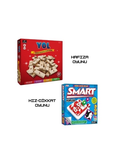 Yol & Smart Küpler Hafıza - Hız - Dikkat- Görsel Algı