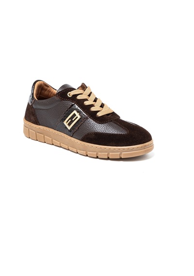 Sneaker Günlük Kadın Rc-26y-055-7122 John May Kahve Süet-kahve Fltr-kahv Yln Kahverengi