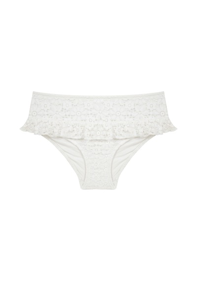 Penti Beyaz Casey Mini Skirt Bikini Altı Beyaz