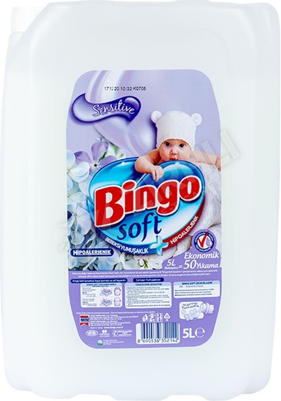 2 Adet Bingo Soft Sensitive 5 Lt Diğer