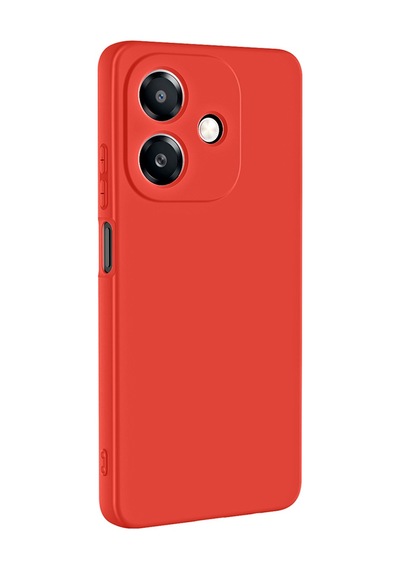 Oppo A3 Kılıf Yumuşak Silikon Kamera Korumalı Lansman Pazarplus Lila