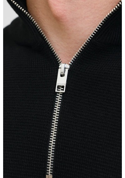 Jack & Jones Jprblamılano Stıtch Erkek Siyah Sweatshırt Siyah