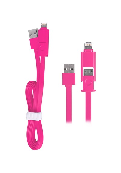 Ally 2In1 Apple Uyumlu iPhone Lightning Ve Micro Usb Data Kablo