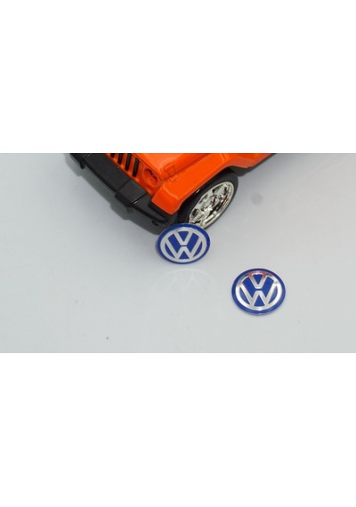 Volkswagen Oto Anahtar 3M Metal Alaşım Logo 2Li Set (262917321)