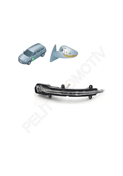 Audi Q5 Sportback Ayna Sinyali Sol 4l0949101c 2009-2017