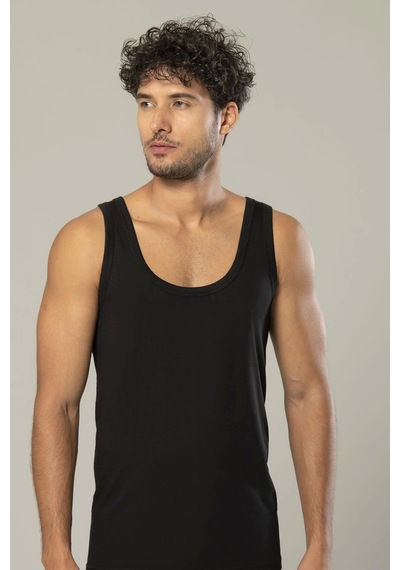 Star 301 Bambu Erkek Atlet - Siyah - 3xl Siyah
