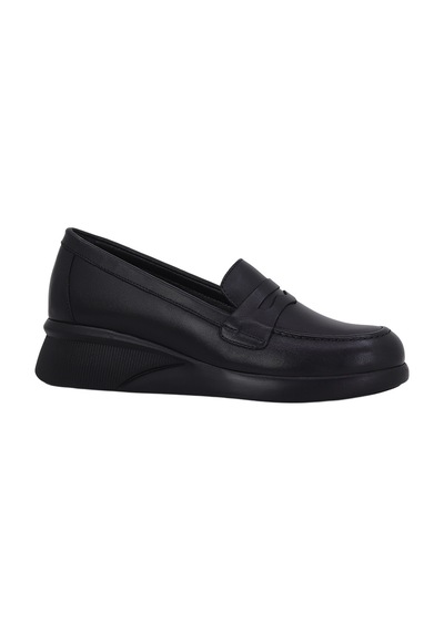 Albishoes Albini 2630z704 Hakiki Deri Siyah Loafer Ayakkabı Siyah