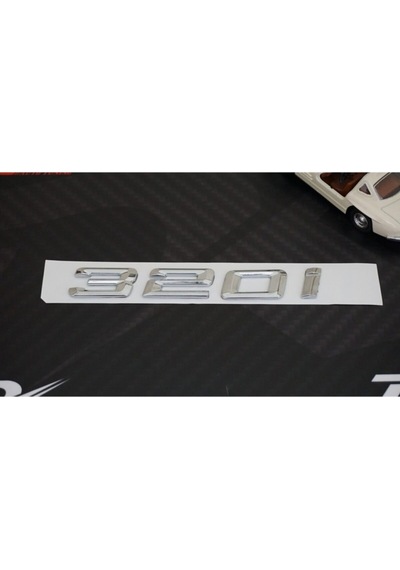 Bmw 320i Bagaj Krom Metal 3m 3d Yazı Logo