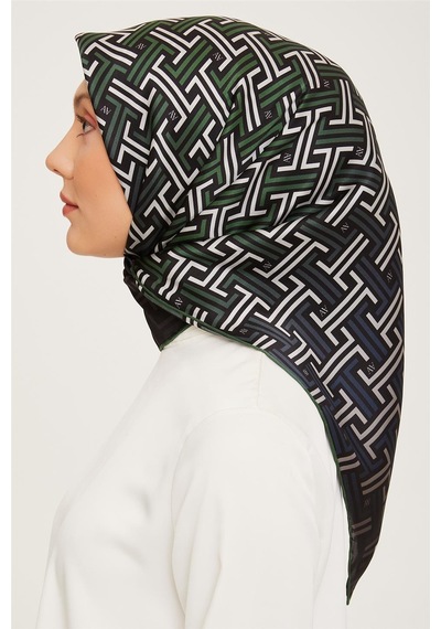 Armine Twill İpek Eşarp 23ka9011 8 57 Turuncu
