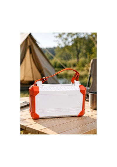 Erskamp Ve Seyahat İçin 60000 Mah Powerbank 22.5w Hızlı Şarj Acil Durum Işıklı Taşıma Saplı 4 Entegre Kablolu