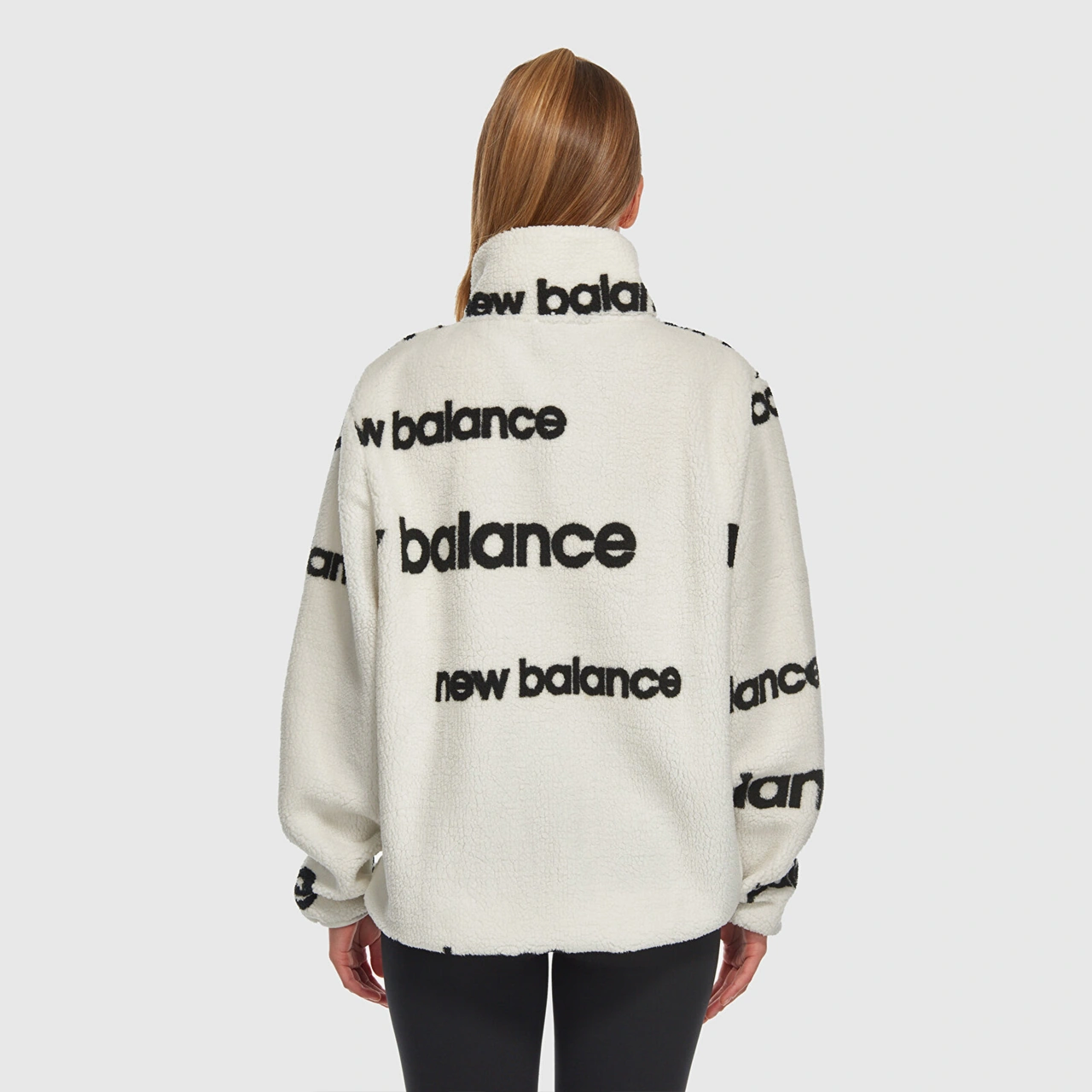New Balance Nb Lifestyle Kadın Beyaz Sweatshirt Unc3358-wt Beyaz