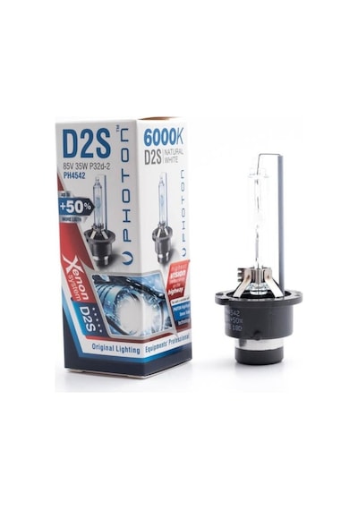 D2s 6000k +%50 Fazla Işık Xenon Far Ampulü Ph4542