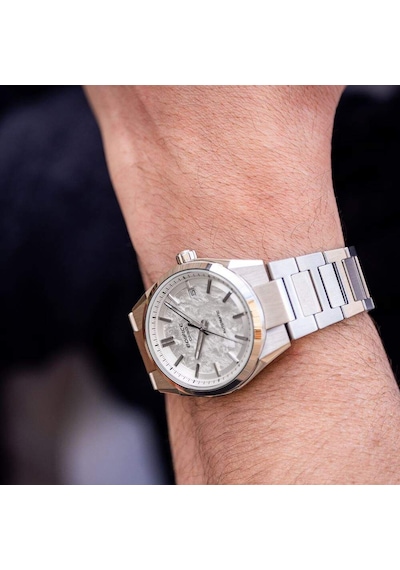 Casio Efk-110d-7adr Otomatik Çelik Gri Safir 10 Atm 38 Mm Erkek Kol Saati