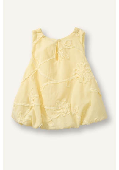 Defacto 3d Poplin Kısa Kollu Gömlek Kız Bebek H4736a526smyl149 Sarı-yl149