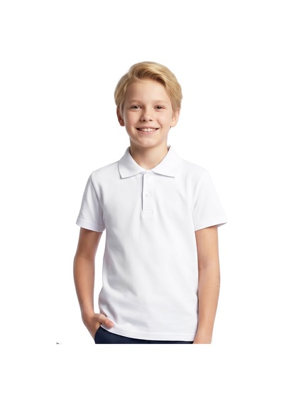 Modanino 2'li T-shirt -%100 Pamuk Ve Okul Tarz- Erkek Çocuk 5-16 Yaş 12725at Beyaz