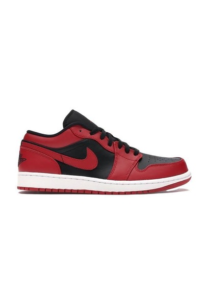 Nike Air Jordan 1 Low Reserve Bred Kırmızı