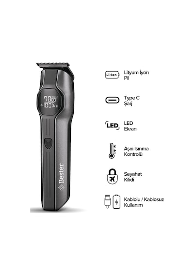 Bester GK8240 All in One Hepsi Bir Arada Şekillendirme Seti