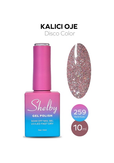 Shelby 10 Ml. A259 Disko Kalıcı Oje