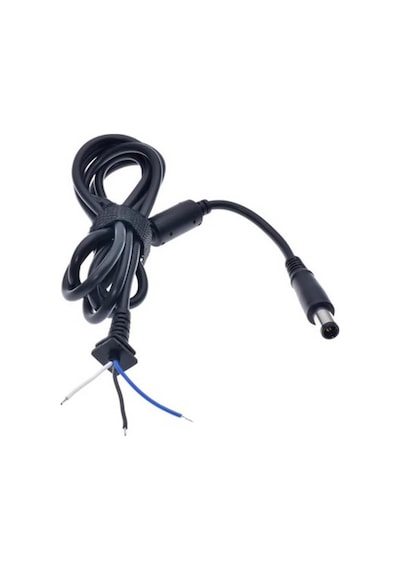 Koodmax - Hp Dell Uyumlu İğne Uç 7.4 5.0mm Adaptör Şarj Aleti Tamir Kablosu - 7.4x5.0mm Dc Kablo