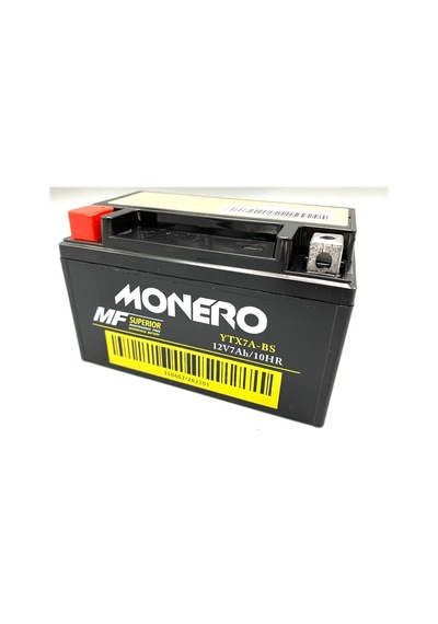 Ytx7a-bs Yatık Akü Scooter Monero