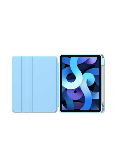 İpad Air 11 2025 M3 A3266-a3267-a3270 Uyumlu 360 Dönebilen Standlı Nayn Tablet Kılıfı - Koyu Yeşil - T36447