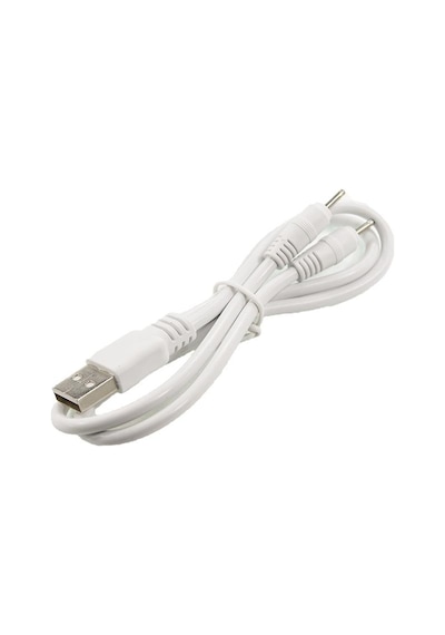Usb - 2.5X0.7Mm 2'Li Ince Uçlu Şarj Kablosu 30Cm