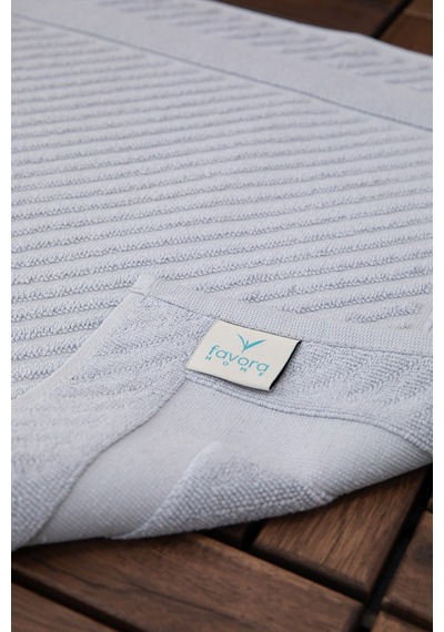 Leoline %100 Pamuk Premium Ayak Havlusu - Gri