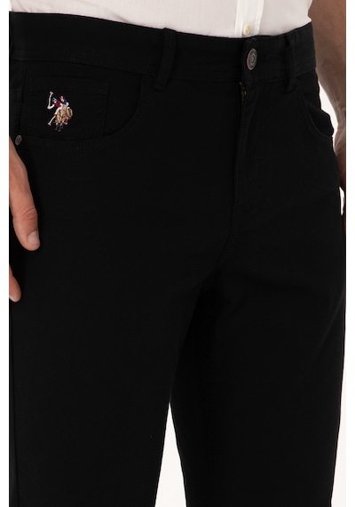 U.s. Polo Assn. Erkek Siyah Pantolon Kanvas-chino 50299165-vr046 U.s. Polo Assn. Erkek Siyah Pantolon Kanvas-chino 50299165-vr046