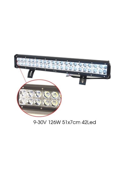 Ahmet Otomotiv 51cm Bar Led Projektör Off-road