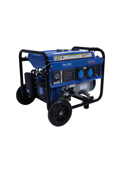 Factor 5 Kva Benzinli İpli- Marşlı Jeneratör Fckgl5000ce