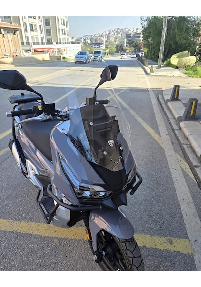 Motocam Rks Freccia Ön Cam 2022-2026 Model 55cm Şeffaf Renkli 4mm Kısa