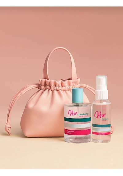 Blueberry Her Icon Çantalı Kadın Parfüm Seti Stcc022001 Parfüm & Hair Mist Çiçeksi - Oryantal