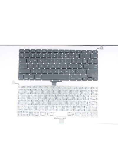 Ozturkbulent Apple Uyumlu MacBook A1278 Klavye Siyah - Ing - Küçük Enter