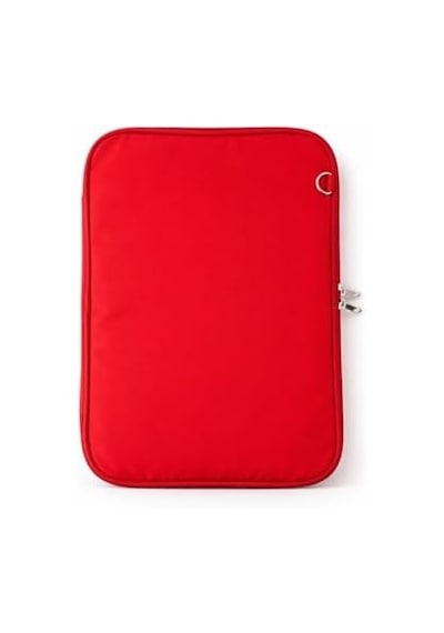 13" - 14'' - 15'' İnç Uyumlu Kırmızı Notebook Laptop Çantası Omuz Askılı Su Geçirmez Kumaş