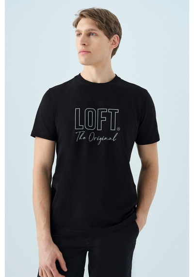 Loft Erkek Tişört Lf2038646 SIYAH