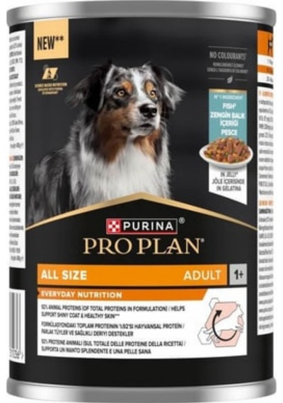 Pro Plan All Size Jelly Balıklı Köpek Yaş Maması 400gr