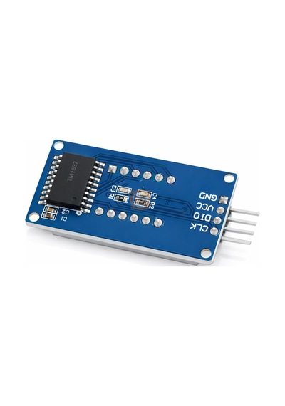 Tm1637 Display 4 Dijit 7 Segment Kırmızı Ekran Modülü Arduino Uyumlu