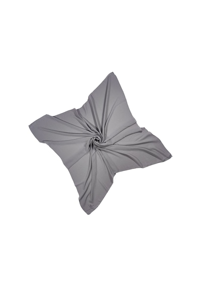 Mim Eşarp Mısırlı Eşarpları Aerobin Jazz Caz Eşarp 110x110 Cm Gri