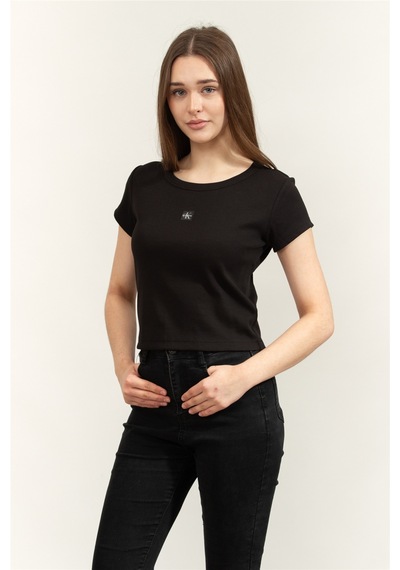 Calvin Klein Kadın Tişört-lv047c200g SIYAH