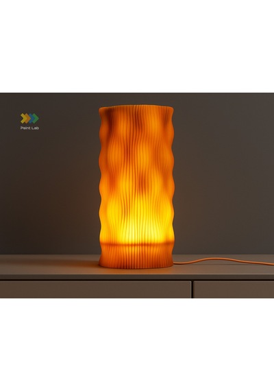 Pori-lamp Dalga Tasarımlı Modern Dekoratif Masa Lambası - Şık Aydınlatma