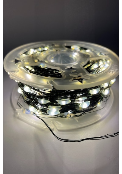 50 Metre 500 Ledli Gün Işığı Peri Led Işık Ip64 Dış Mekan Dekoratif Led Işık Yılbaşı Süsü Gün Işığı